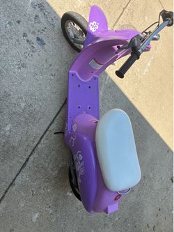 Purple Razor scooter pocket mod