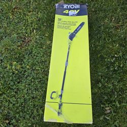 Ryobi 40V 10 in. Cordless Battery Pole Saw with 2.0 Ah Battery and Charger
