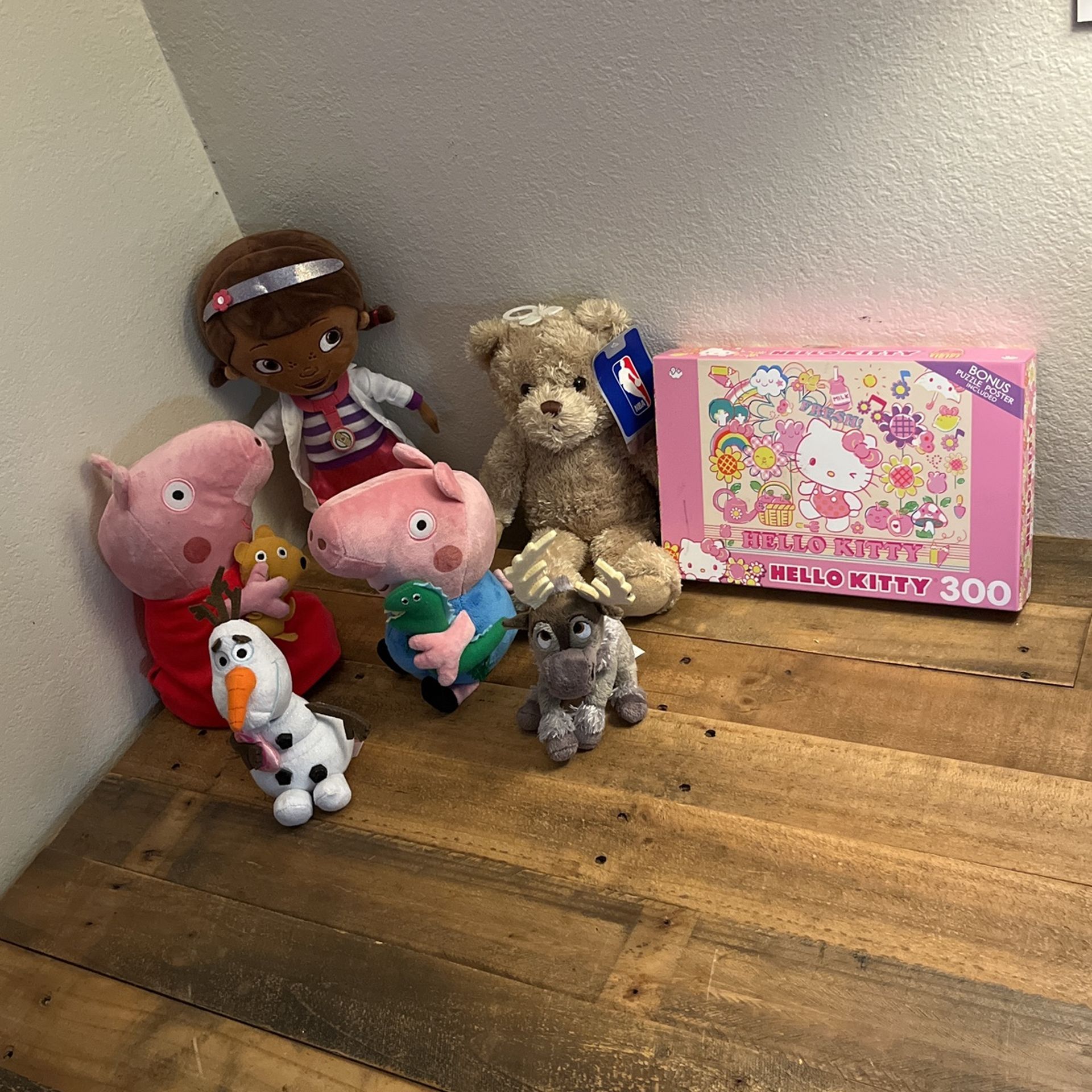 Peppa Pig and friends plushy