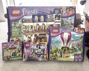 4 2015-2016 RETIRED LEGO FRIENDS SETS