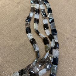 STUNNING NATURAL COLOR POLISHED QUARTZ RECTANGLE BEADS