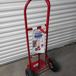 Milwaukee 800-lb Capacity 2 -Wheel Red Steel Heavy duty hand truck