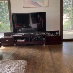 Solid Wood Media Center Original $900 Sale For $200