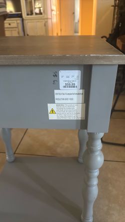 Small wooden nightstand