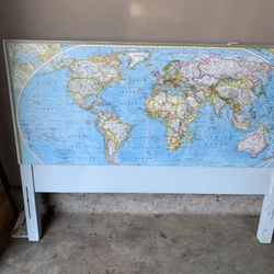 Twin Headboard And Desk 