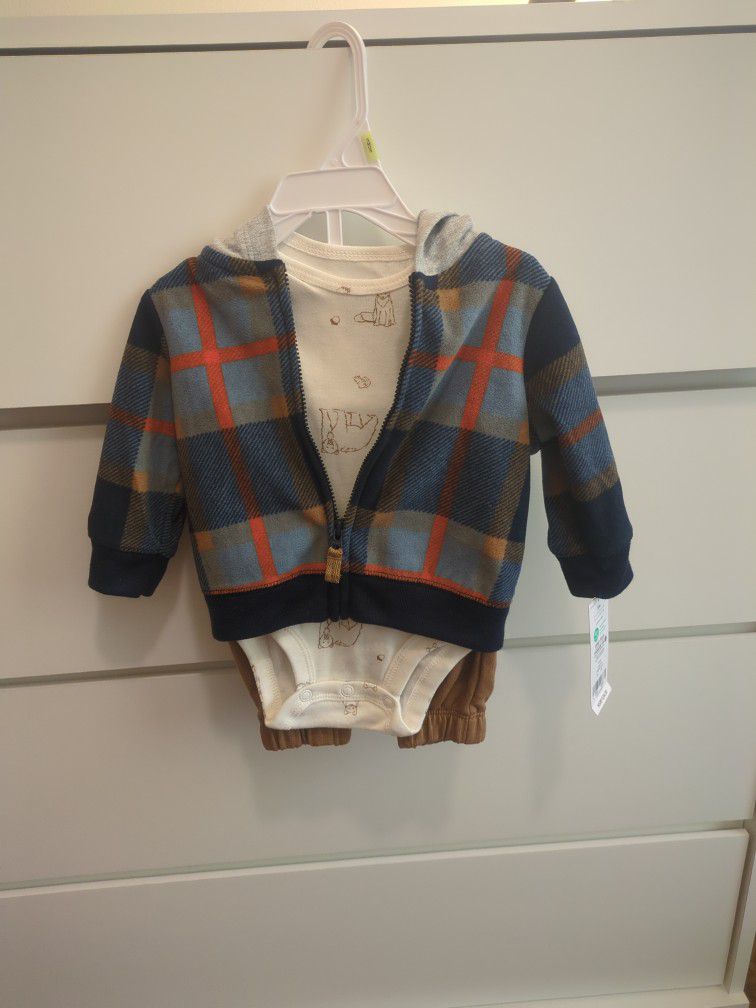 Baby Boy Clothes (Size 0-3m)