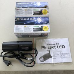 American DJ Pinspot LED