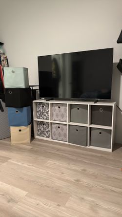 8 Cube Organizer AND Boxes - Brightroom