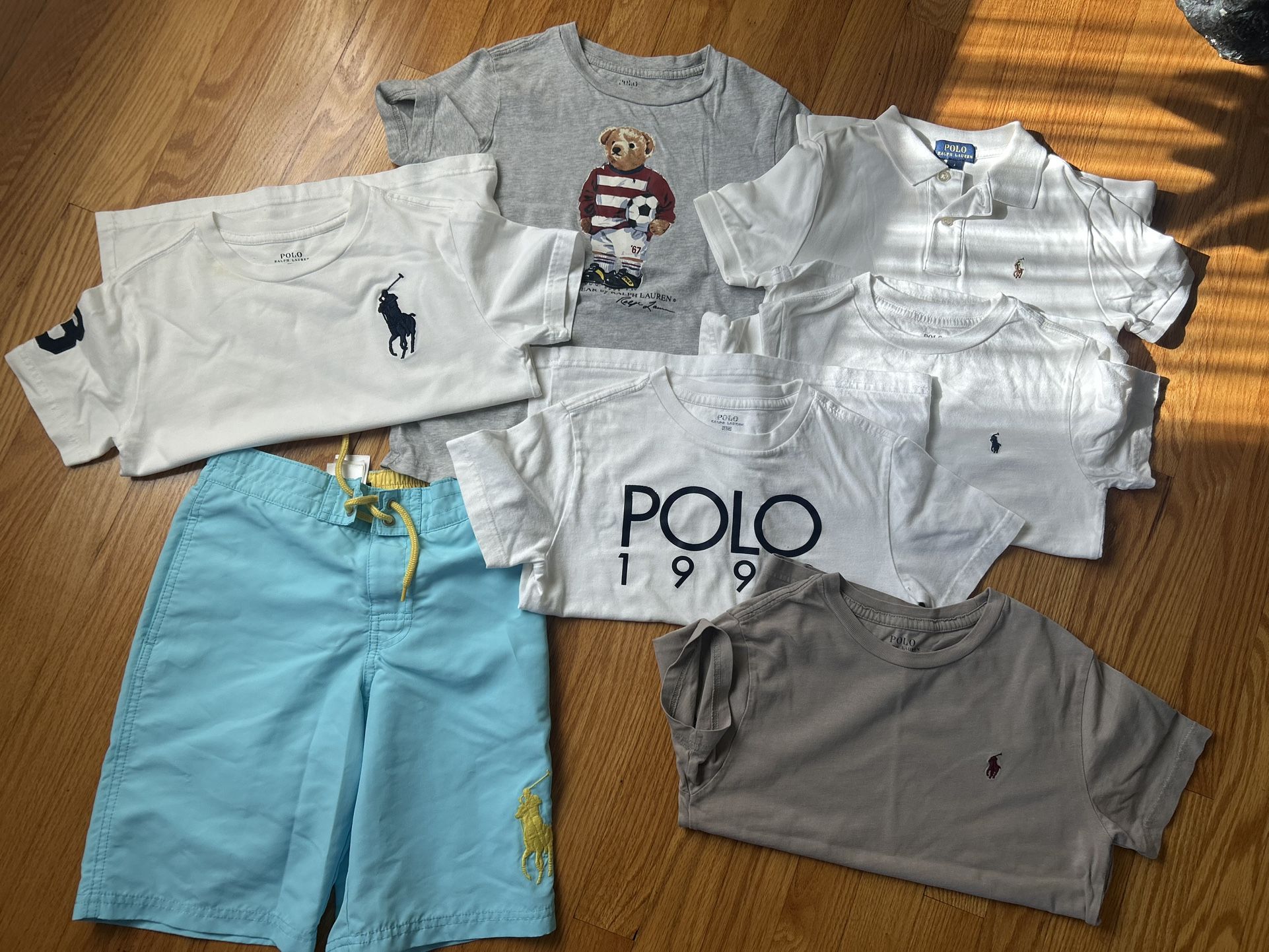 Ralph Lauren T-shirts + Swimming Shorts