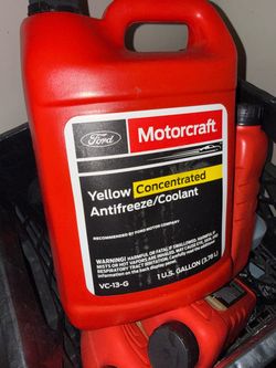 Ford yellow antifreeze coolant new