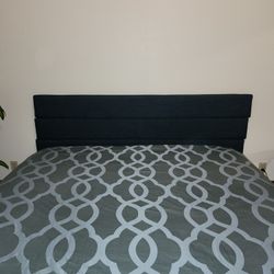 Blue King Bed & Mattress 