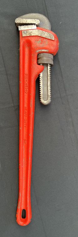 RIDGID 24” Pipe Wrench