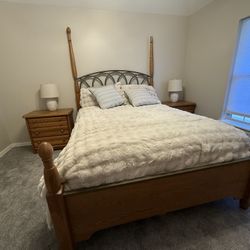 Queen Bedroom Set Solid Wood