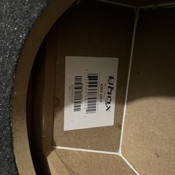 Subwoofer box for 2 -10s fits ram crew cab or quad cab.