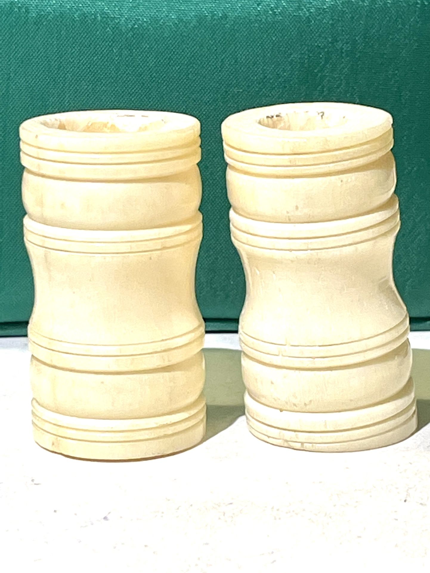 2 Focal Bone Beads