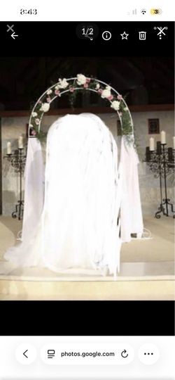 Wedding arch garden arch
