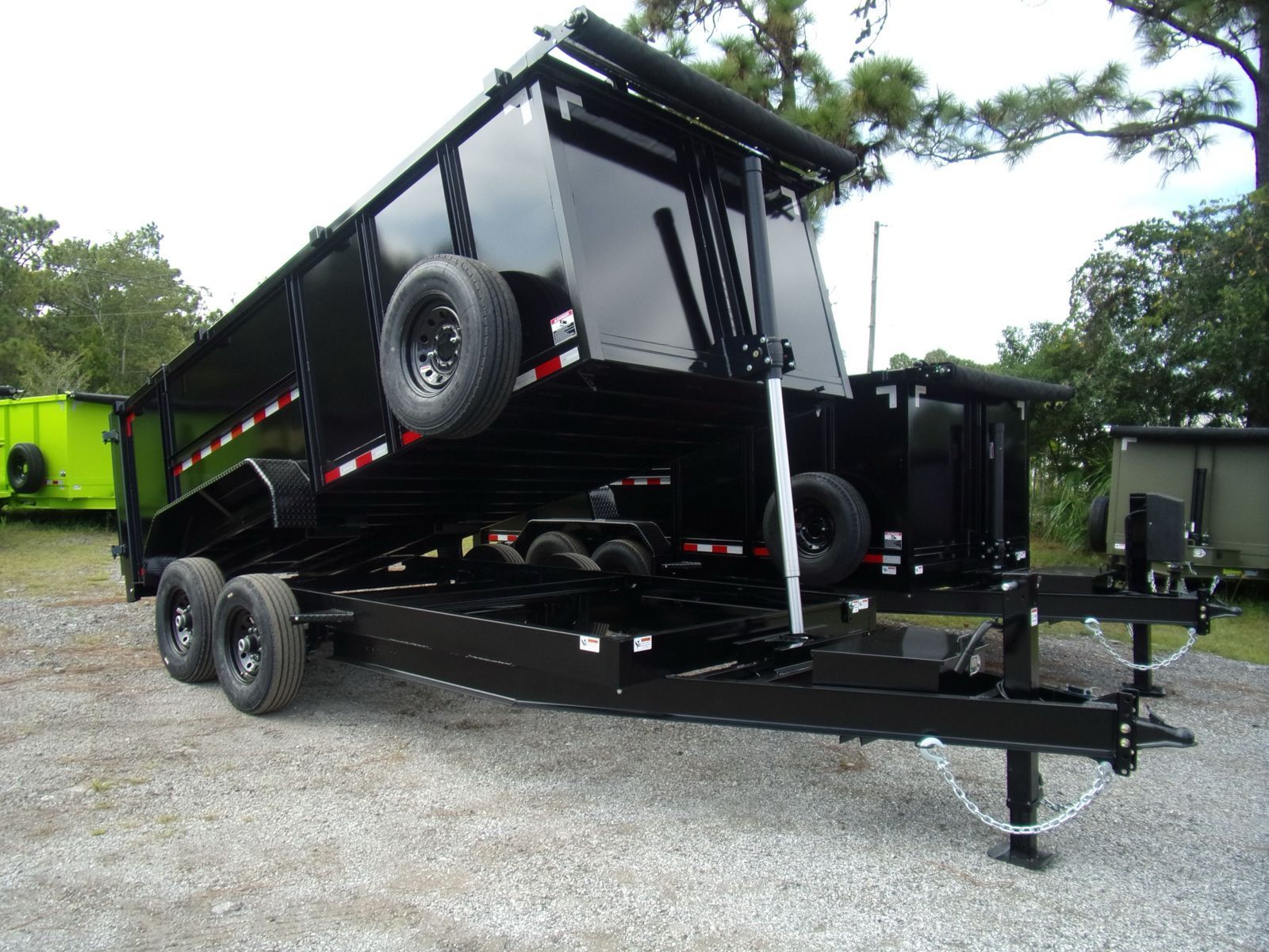 Dump Trailer 16000lb 7x16x4
