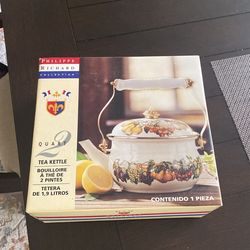 New, Philippe Richard Collection Tea Kettle