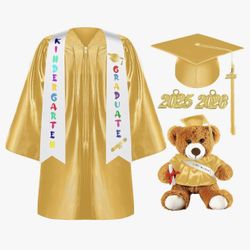 Kindergarten  Graduation  Cap And Gown
