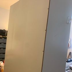 White  5 shelf bookcase