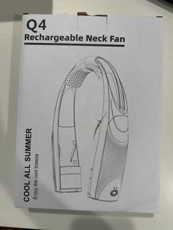 Brand new Portable Neck Fan -black