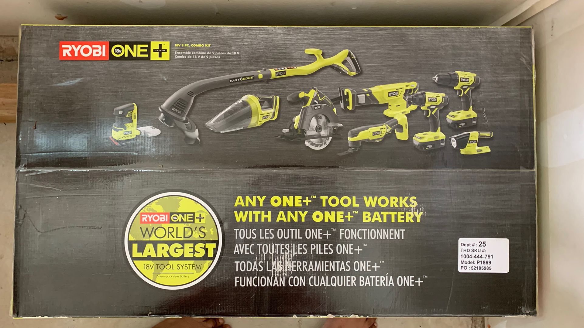 RYOBI ONE 9 PC Tool Combo Set for Sale for Sale in Trappe PA OfferUp