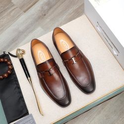 Tods Men’s Leather Shoes With Box 2026 New 