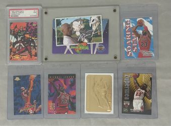 Michael Jordan 17 card lot