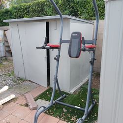 Pull up and dip station