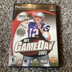 NFL GameDay 2003 (Sony PlayStation 2, 2002 CIB