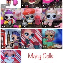 LOL Surprise Dolls! Many Dolls and Sets