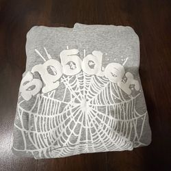 Of Gray Spider Hoodie Size Small
