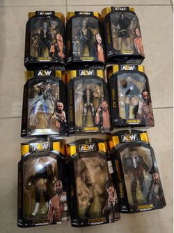 AEW All Elite Wrestling Unrivaled Collection Lot of 9