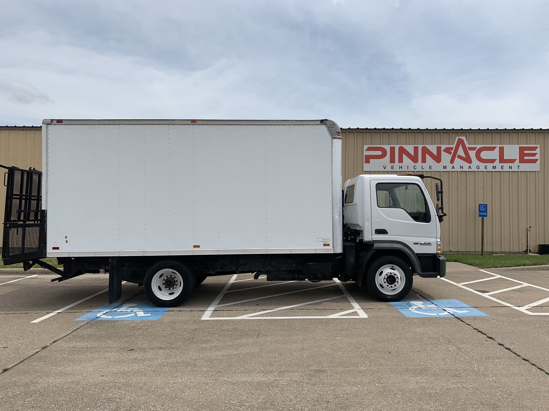 2007 Ford Low Cab Forward BOX TRUCK WITH LAWN PACKAGE for Sale in