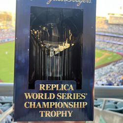 Dodgers World Series Replica Trophy 