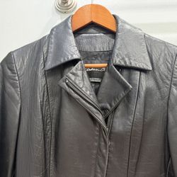 Arden B Vintage Leather Jacket- S