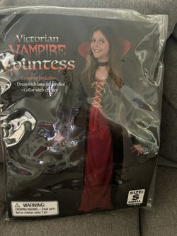Halloween Costume, Victorian Vampire Countess