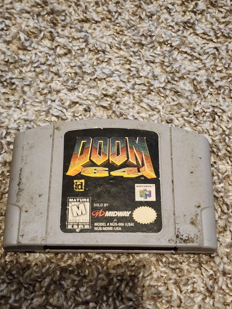 Doom 64 Nintendo 64 Game