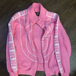 UGG Zip Up! Pink, Baggy Fit! 