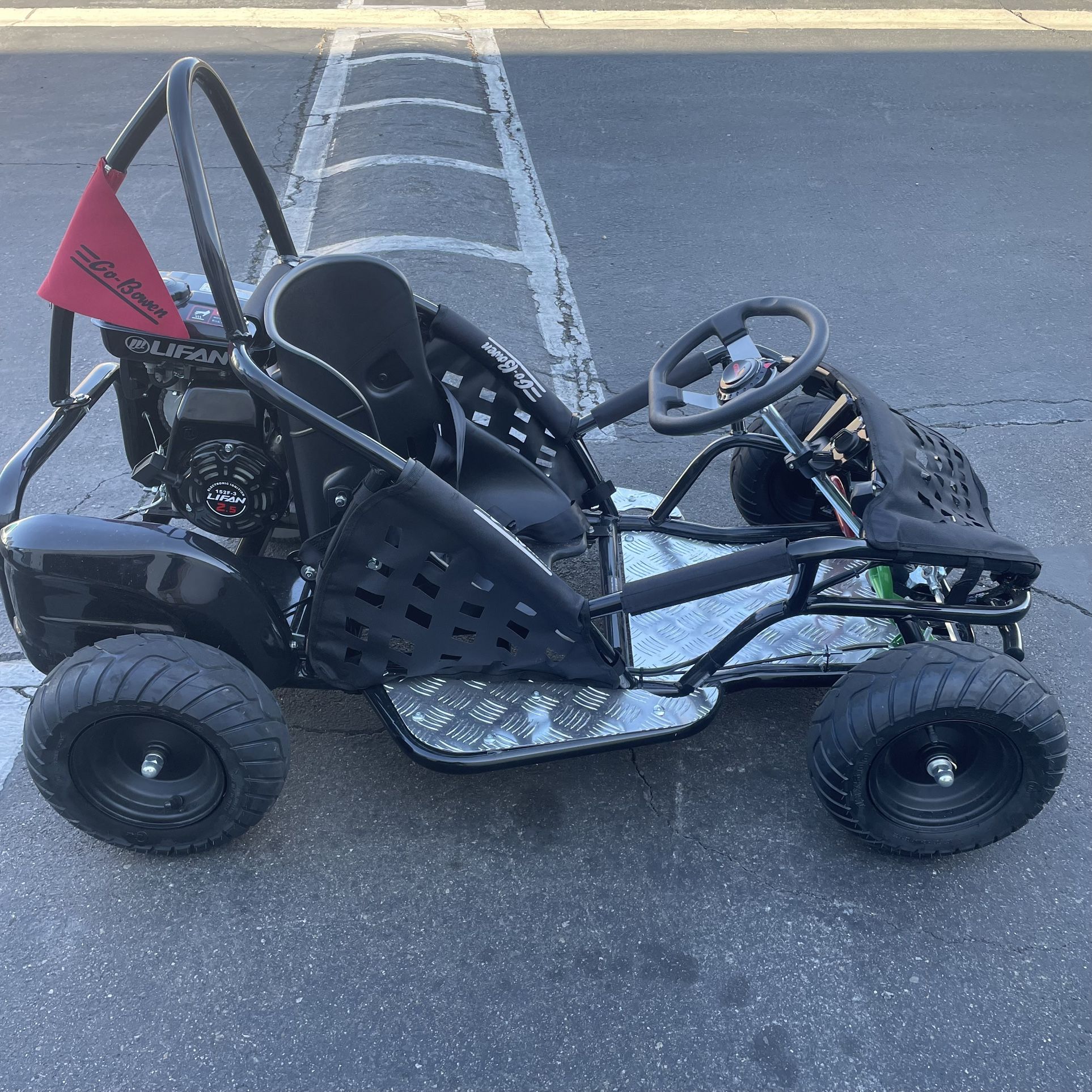 Go Kart 79cc top speed 20 mph Moto Gas Power 4 stroke new For Kids