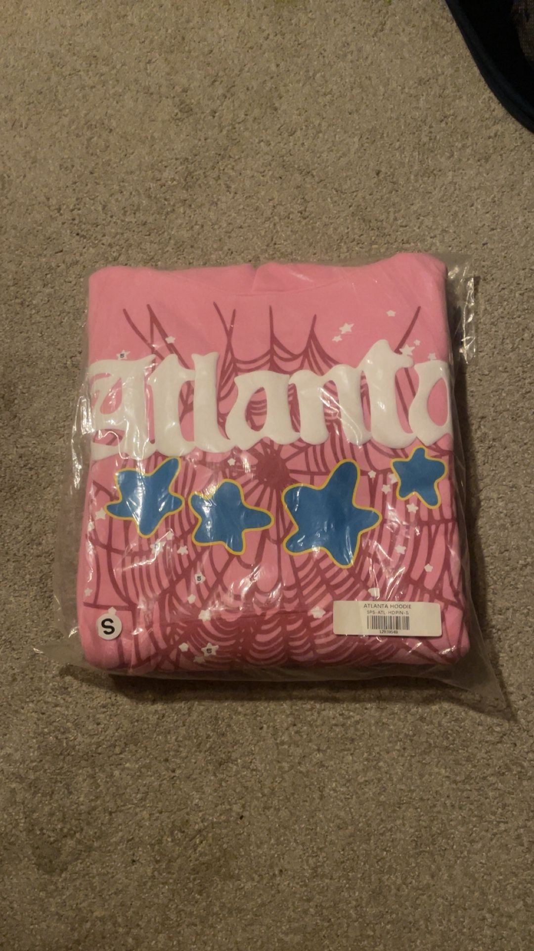Sp5der Hoodie pink Atlanta