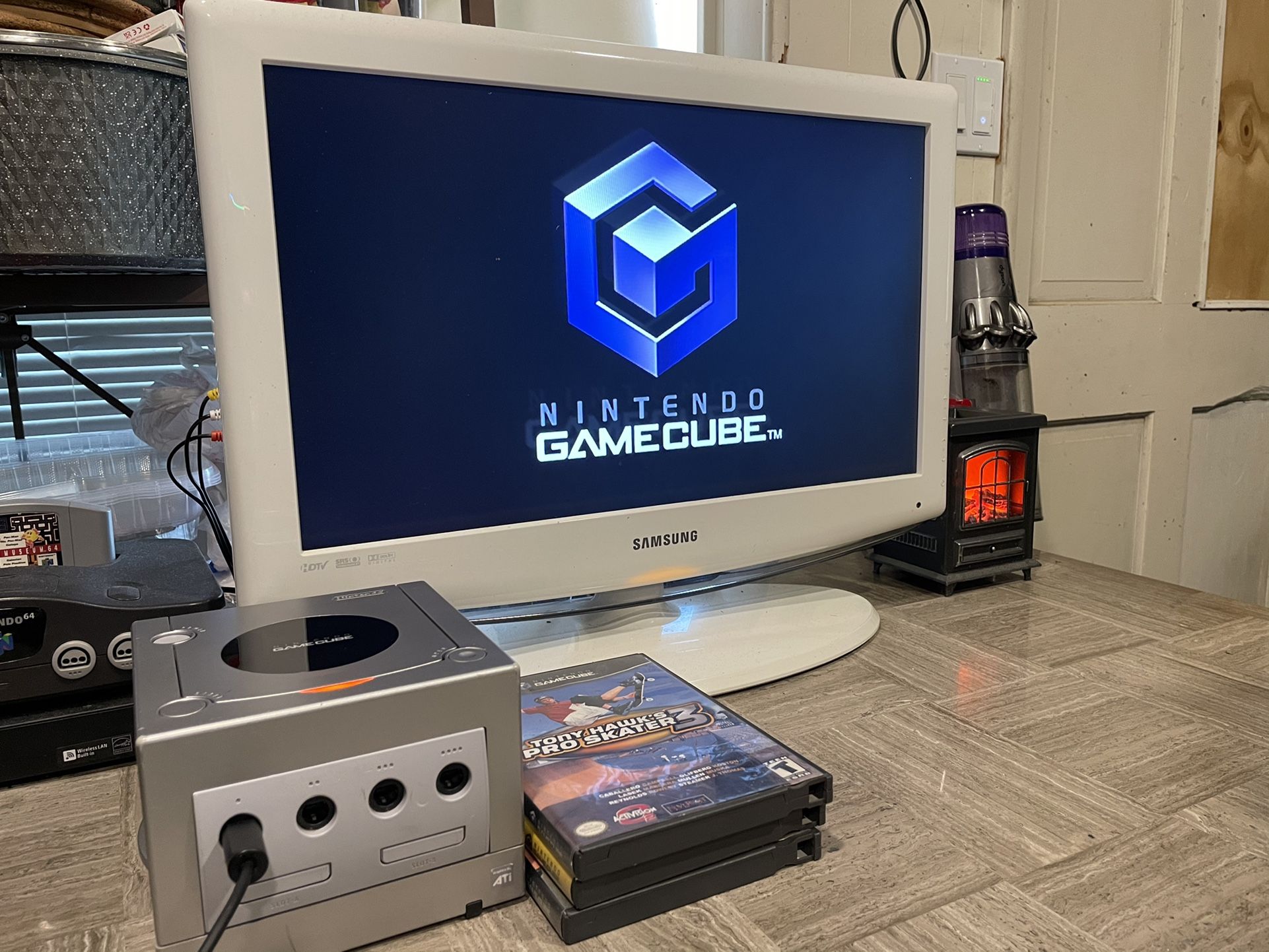 Nintendo GameCube Console With Games