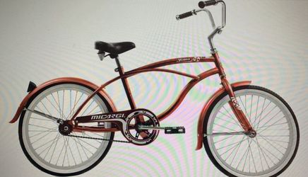 NEW Micargi 20” Jetta Beach Cruiser Bicycle Bike Red Low Rider