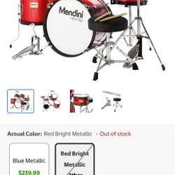 KIDS MENDINI DRUM SET. 