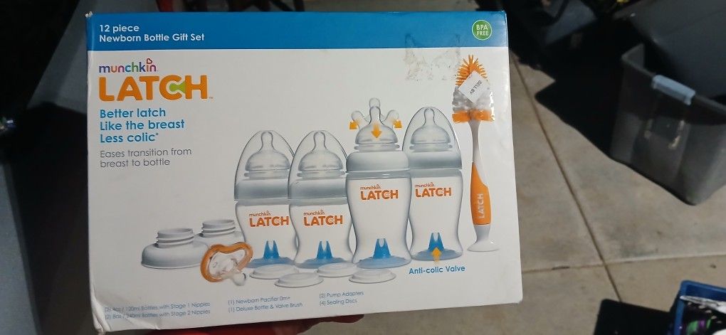 Newborn Diapers , Bottles And Toys