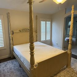 Queen Bed Frame and Dresser