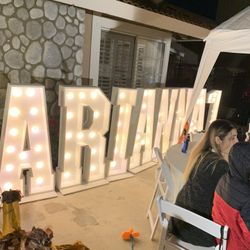 Marquee Letters And Numbers 