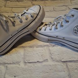 Converse Chuck Taylor All Star Lift High Top Platform Chunky White WomenSize 5.5