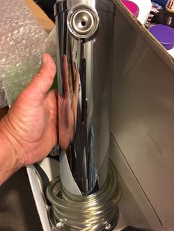 Kegerator tower and regulator