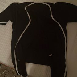 Black And White Baseball shirt